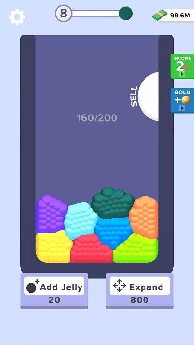 合并果冻手机版(merge the jelly)下载,合并果冻,解压游戏,闯关游戏