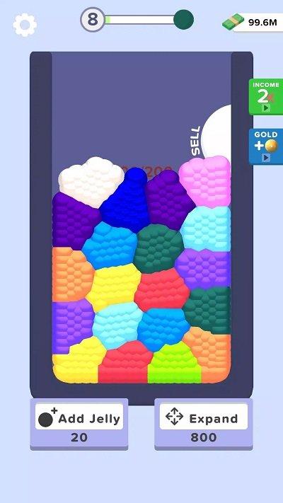合并果冻手机版(merge the jelly)下载,合并果冻,解压游戏,闯关游戏